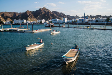Obraz premium Muscat Harbor Oman