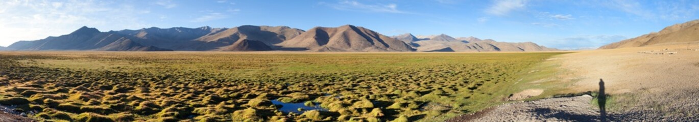 Pamir mountains in Tajikistan near Pamir highway