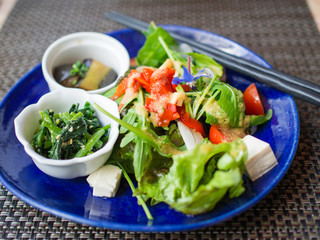 Japanese vegan salad