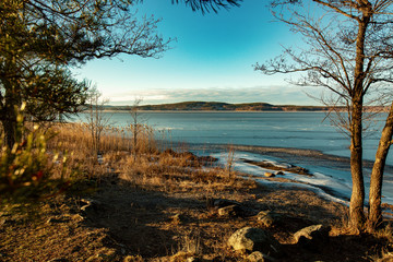 Kalter Winter in Schweden