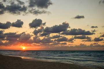 Sun set on the beach in Egypt north coast / dahab / hurgada / sharm el sheikh / taba / alexandria  - best place for vacation - holiday relaxation beach sand inspiration happiness tanning sunny 