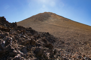 Amazing view of the Volcano Teide in Tenerife, canary island, Spain