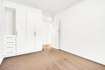 Empty and unfurnished brand new apartment