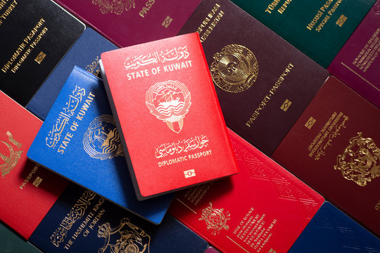 Different passports of Kuwait against other passports of the world