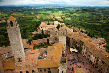 Obraz premium San Gimignano, Italy
