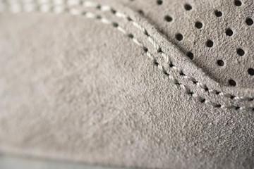 Men's sports sneakers photographed close-up. Image for advertising blogs and social networks.