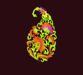 digital flower design pattern texture