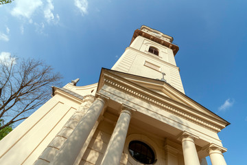 Obraz premium Reformed Church in Kunszentmiklos, Hungary