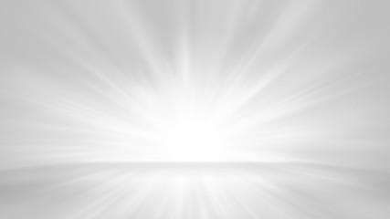 Abstract white gray background with light flare for product display
