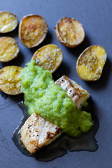 close up of red and white amaryllis