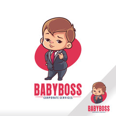 Cute Baby Boss Child Cartoon