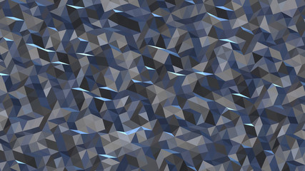 Obraz premium Abstract polygonal background, Slate Gray geometric vector