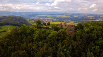 Naklejka premium panorama of mountains