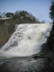 Ithaca Falls in Spring