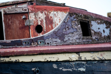 derelict boat