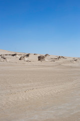 Fototapeta na wymiar Fossile Dünen in den Emiraten