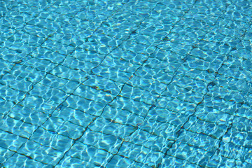 Abstract swimming pool background. Vacation concept