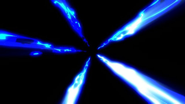 Flash Fx Comic Dynamic Action Patterns/ 4k animation of a comic cartoon 2d energy effect with posterized electric shape patterns