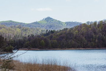lake in the mountains