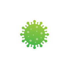 Corona Virus Logo Template Design