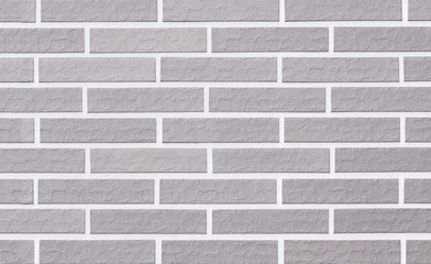 Background texture of light grey brick wall
