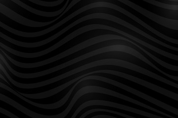 Abstract background with wavy black line
