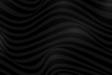 Abstract background with wavy black line