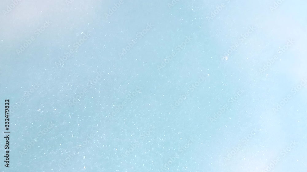 Poster dust particle flowing on color background