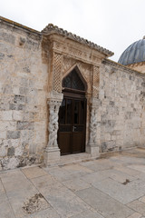 The Grammar Dome - Office of Chief Judge on the Temple Mount in the Old Town of Jerusalem in Israel