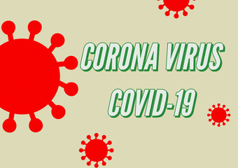 Abstract background of deadly virus, graphic design illustration wallpaper
