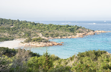 Fototapeta na wymiar Spiaggia del Principe, Sardinia, Italy