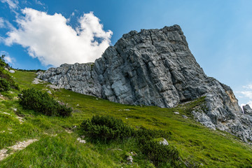 Hiking and climbing in the Tannheimer Tal