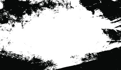 Scratched Frame. Grunge Urban Background Texture Vector. Dust Overlay. Distressed Grainy Grungy Framing Effect. Distressed Backdrop Vector Illustration. EPS 10.