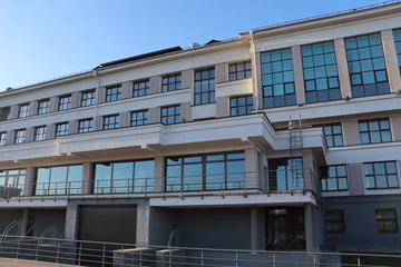 Obraz premium renovated palace of culture in europe