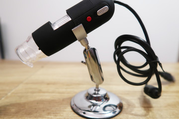 Desktop microscope USB connection micro lense electronic