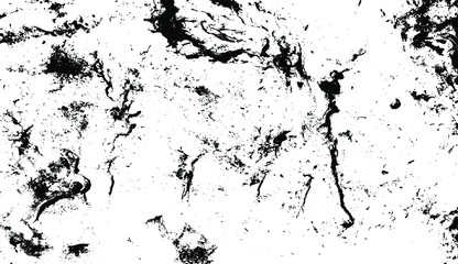 Rough black and white texture vector. Distressed overlay texture. Grunge background. Abstract textured effect. Vector Illustration. Black isolated on white background. EPS10.