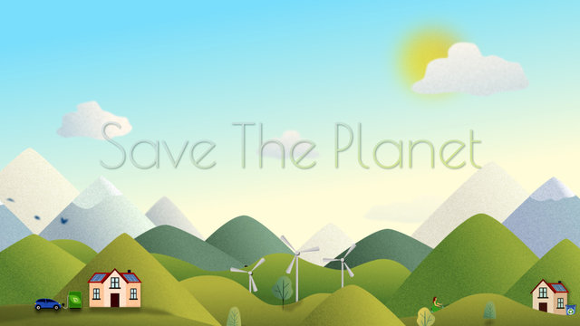 Save the Planet Title