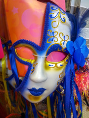 Carnival fective mask shop market, vintage decoration