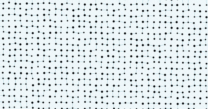 Network Mesh Computation Art background illustration