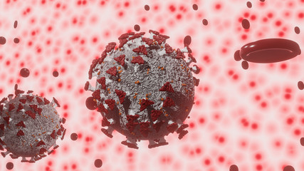 Fototapeta premium Coronavirus