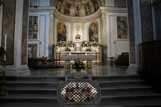 Sorrento - Altari della Basilica di Sant'Antonino