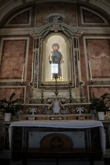 Fototapeta na wymiar Sorrento - Cappella di Sant'Antonio del Duomo