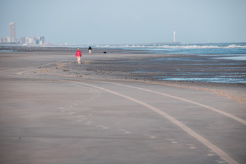 vue de la côte belge
