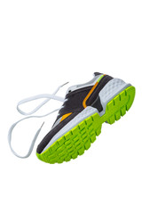 sports shoes, sports sneakers isolated on a white background