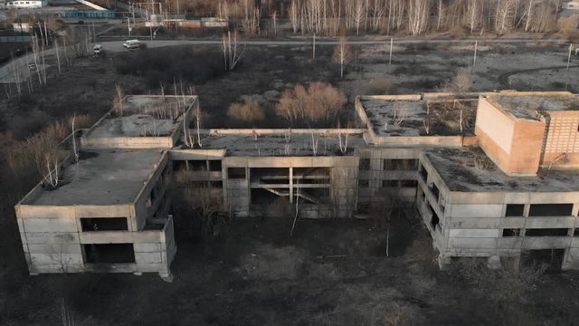 lost building school apocaliptic russia