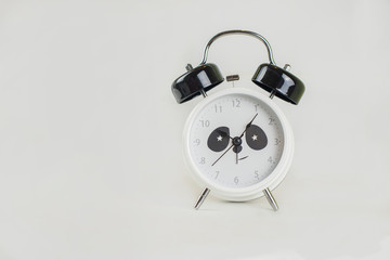beautiful cute panda clock alarm