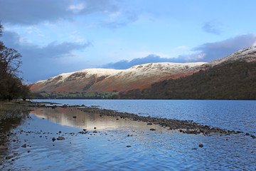 Ullswater in the lake District	