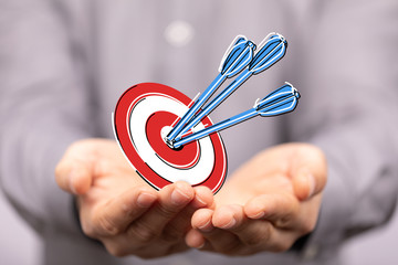  makes a dart throw on the target. The concept of persistence in business..