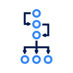 Planning, scheme, Workflow icon