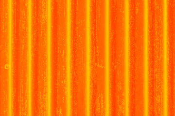 Orange Abstract Background With Yellow Stripes